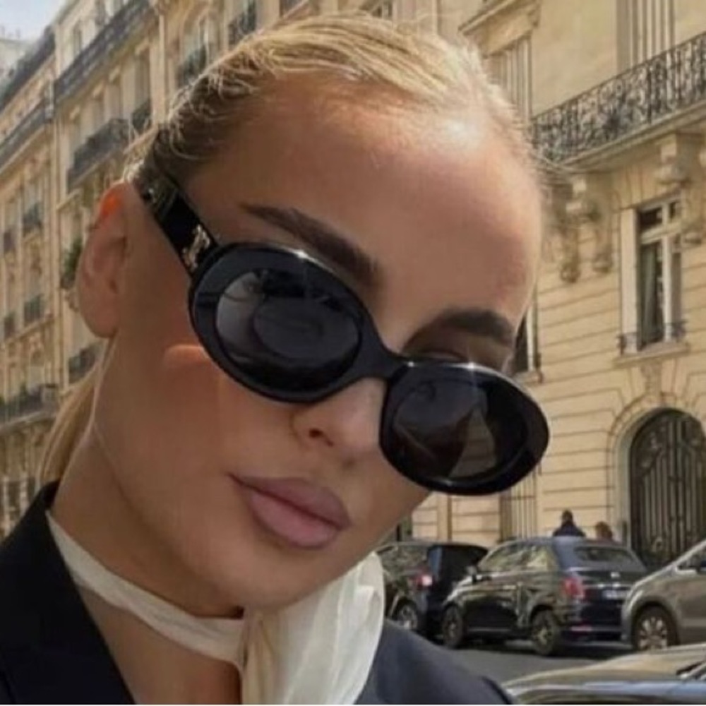CELINE Triomphe Oval Sunglasses